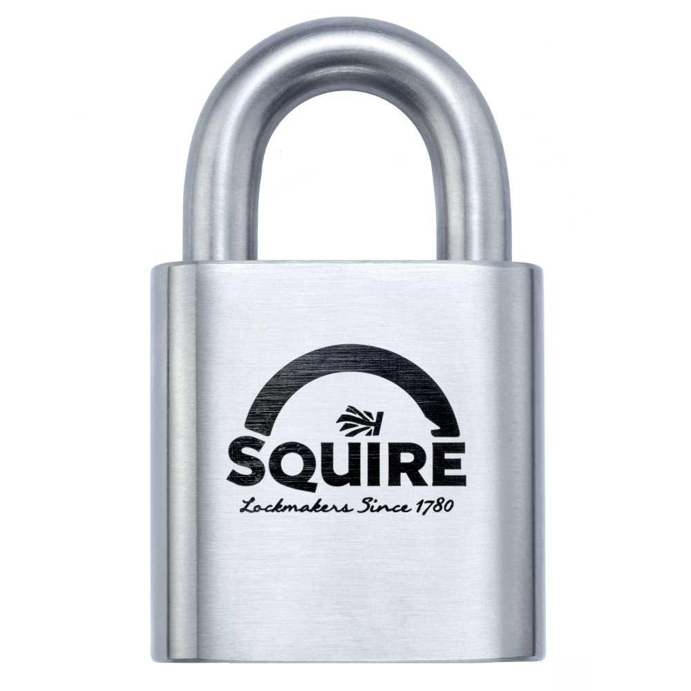 SQUIRE Body only ST65 65mm Open Shackle Stainless Steel Stronghold Padlock To Take KIK-SS Insert 65mm Body Only - Stainless Steel