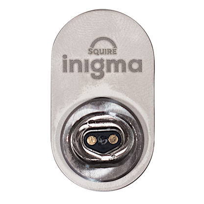 SQUIRE Inigma Smart Scandinavian Oval Cylinder External Inigma SOC Outer - Nickel Plated