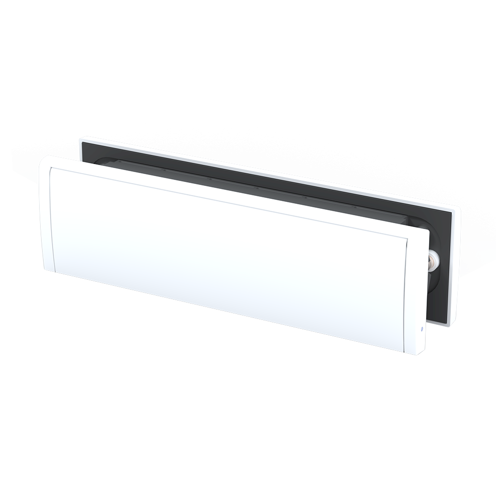 RUTLAND RLP Letterplate Set TS008 Security & Fire Rated White