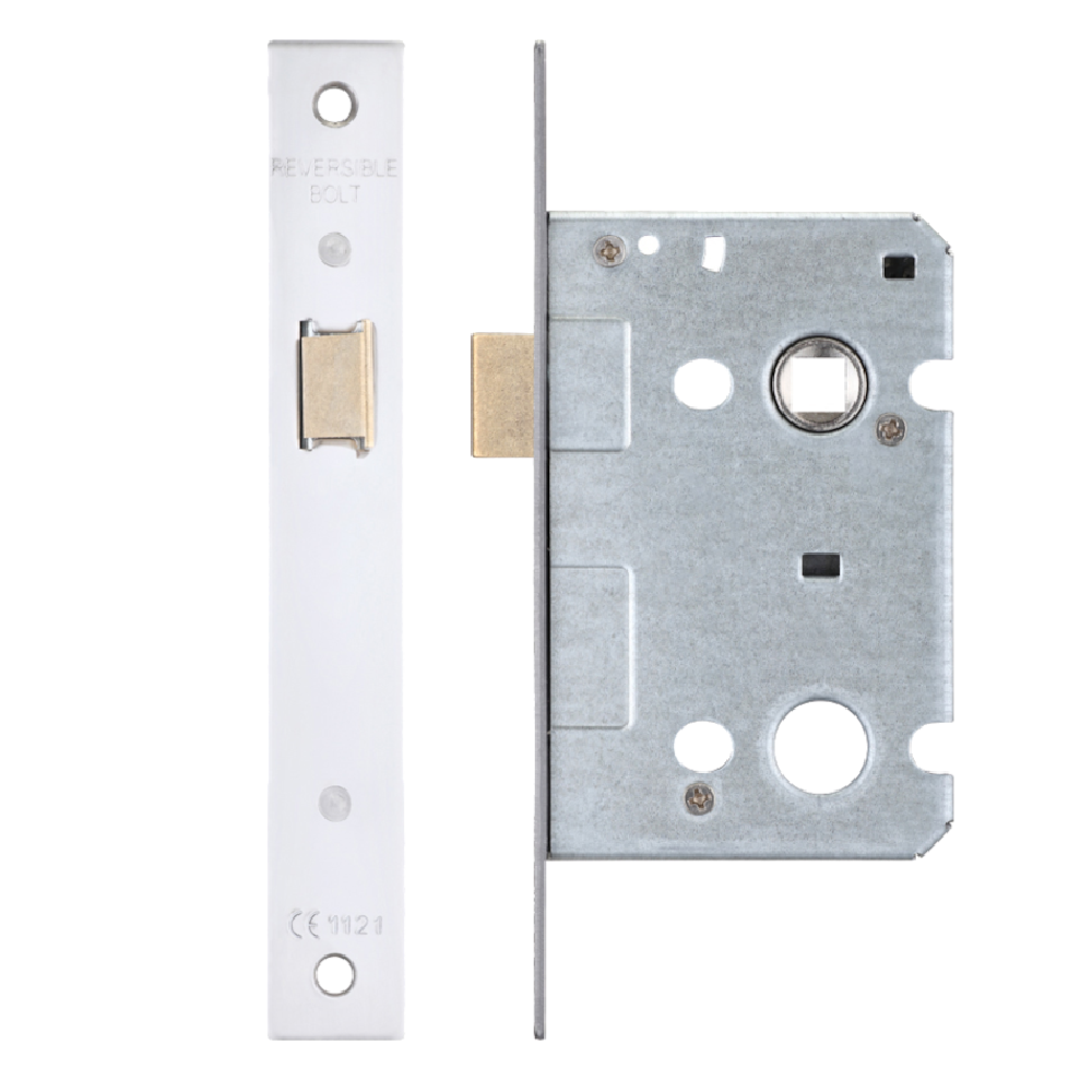 ERA Valiant Upright Latch Square End 64mm Case Polished Display - Polished Stainless Steel