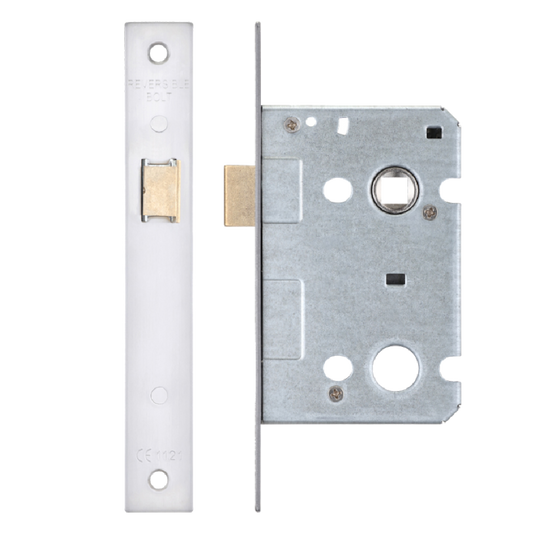 ERA Valiant Upright Latch Square End 64mm Case Satin - Satin Stainless Steel
