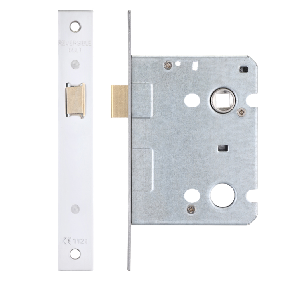 ERA Valiant Upright Latch Square End 76mm Case Polished Display - Polished Stainless Steel