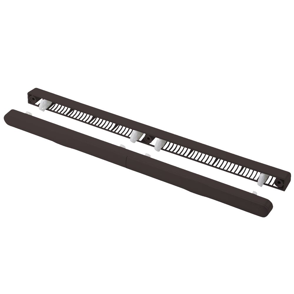ERA Retro Fit Trickle Vent Internal & External Set 4000 Brown