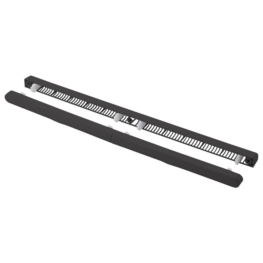 ERA Retro Fit Trickle Vent Internal & External Set 5000 Brown