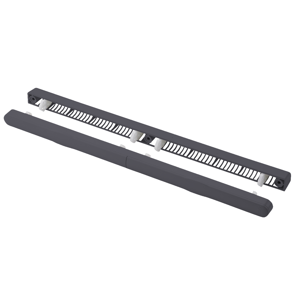 ERA Retro Fit Trickle Vent Internal & External Set 4000 Anthracite Grey