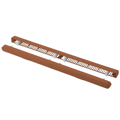 ERA Retro Fit Trickle Vent Internal & External Set 4000 Golden Oak