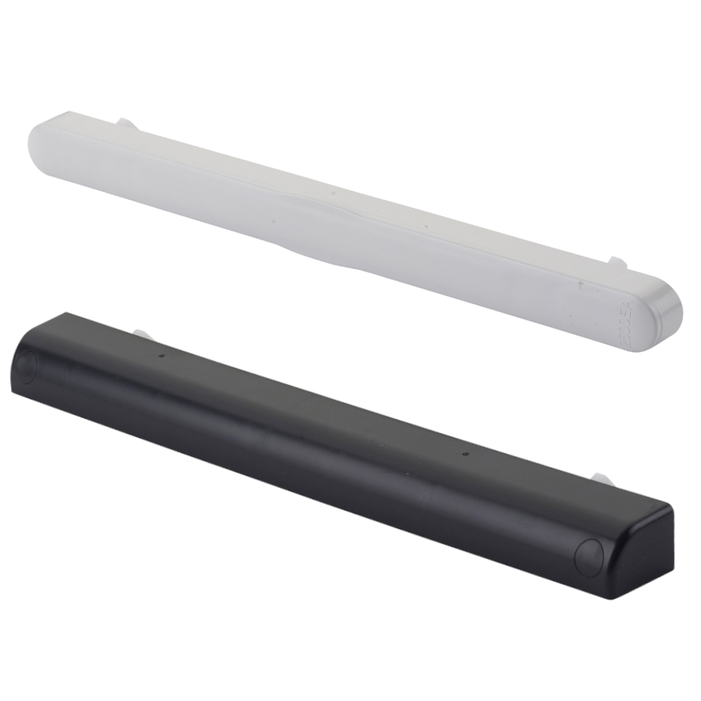 ERA Retro Fit Trickle Vent Internal & External Set 2500 White Internal / Anthracite Grey External - White & Anthracite Grey
