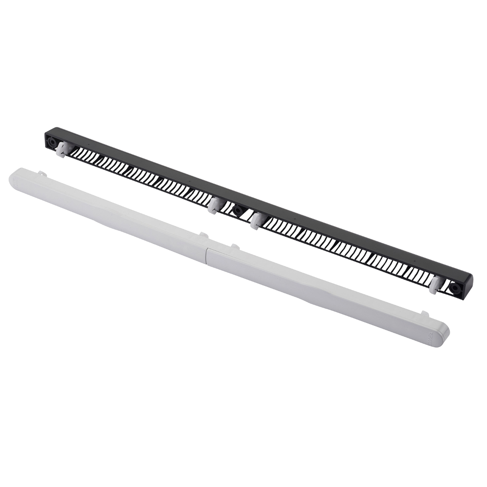 ERA Retro Fit Trickle Vent Internal & External Set 5000 White Internal / Anthracite Grey External - White & Anthracite Grey