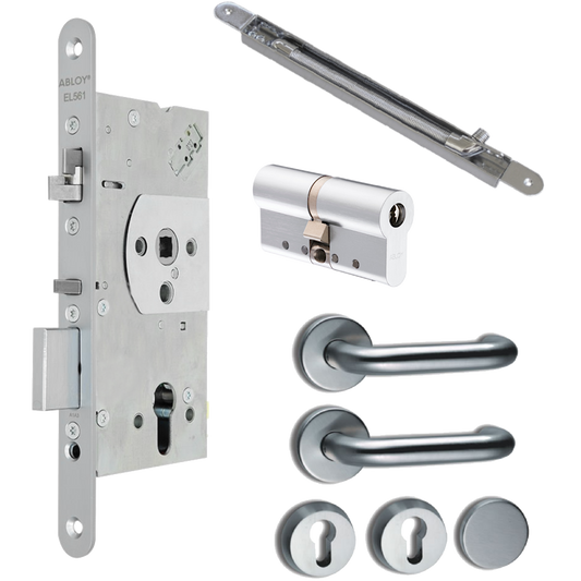 ABLOY EL561 DIN Electric Lock Read In/Out Package 2 65mm Backset Package2