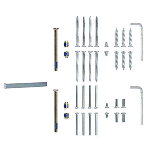 BRITON 370 Series Emergency Mortice Latch Fixing Kit To Suit 379.N/389.N Suits Timber & Metal Doors 370EMT