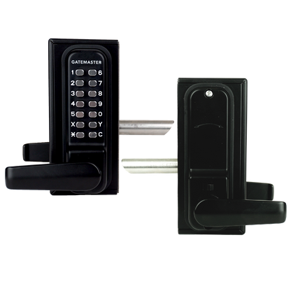 GATEMASTER RapidReset Superlock Digital Gatelock Single Sided Keypad 40mm-60mm Left Handed - Black