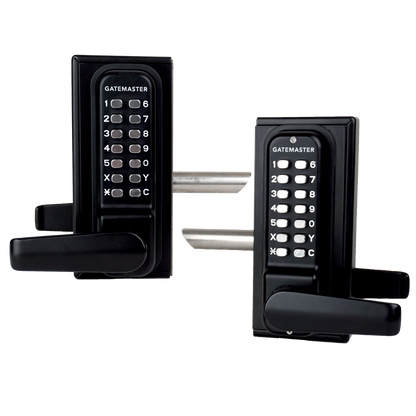 GATEMASTER RapidReset Superlock Digital Gatelock Double Sided Keypad 10mm-30mm Left Handed - Black