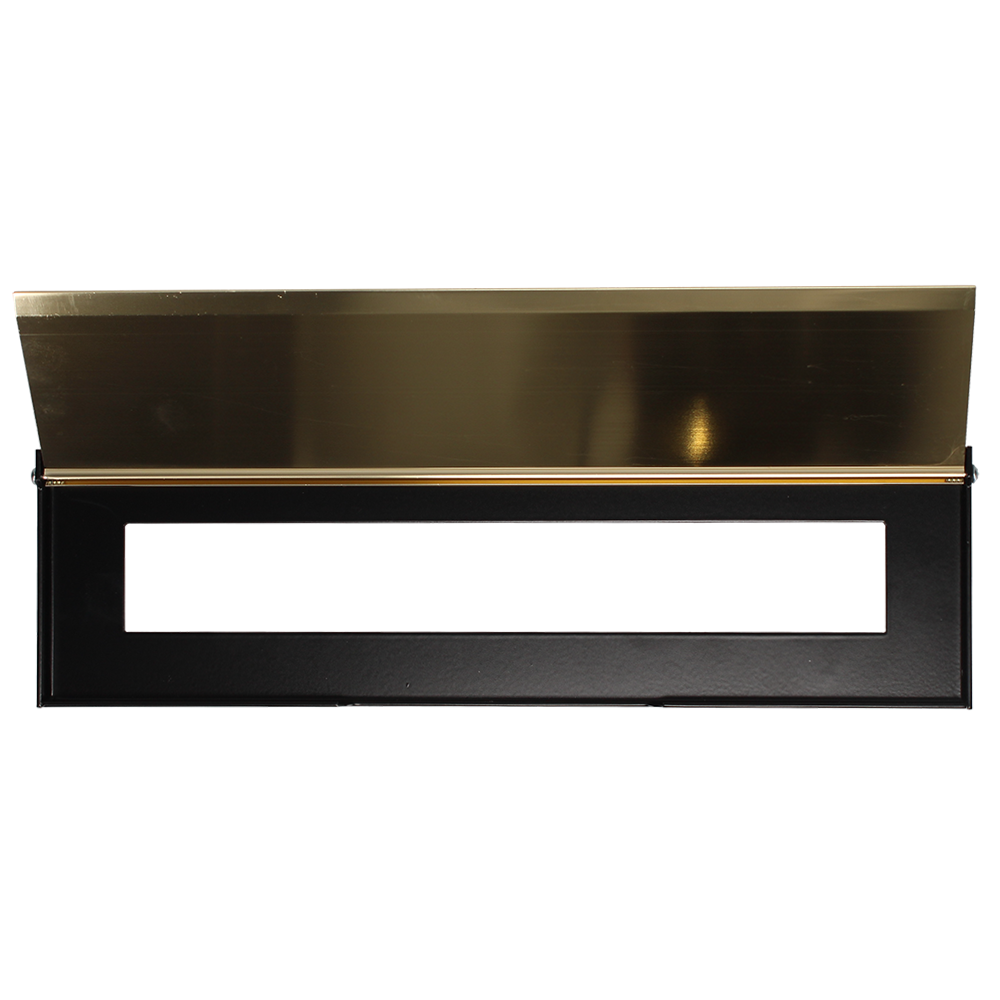 LOXAL Bespoke Letter Plate & Tidy LBXPT Passivated - Brass