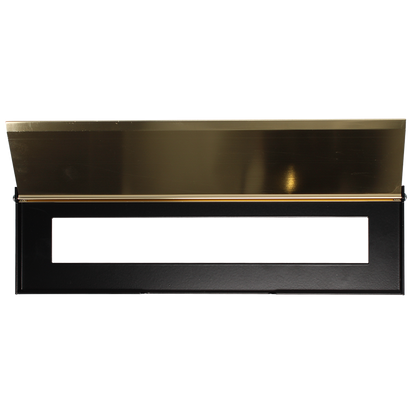 LOXAL Bespoke Letter Plate & Tidy LBXPT Passivated - Brass