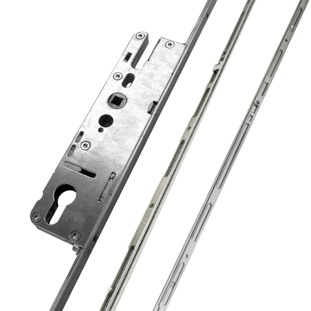 ELITE French Door Slave Lever Operated Latch & Deadbolt Single Spindle 35/92