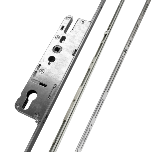 ELITE French Door Slave Lever Operated Latch & Deadbolt Single Spindle 35/92