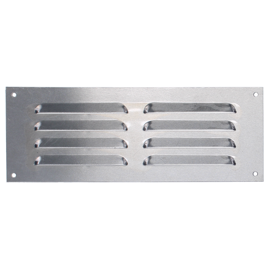 STADIUM Aluminium Louvre Ventilator 89mm H x 241mm W - Self-Colour