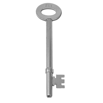 WALSALL LOCKS Pre-Cut FB1 Key To Suit Fire Brigade Mortice Locks FB1 Mortice Key
