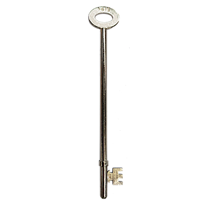 WALSALL LOCKS Pre-Cut FB1 Long Key To Suit Fire Brigade Mortice Locks FB1 Long Mortice Key