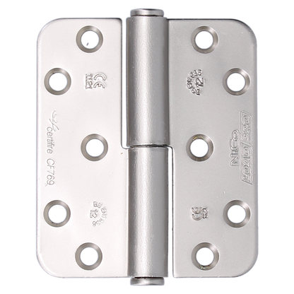 NICO Hinge 4717 Load Pro Lift Off Fire Rated Single Hinge Handed Left Hand - Satin Nickel