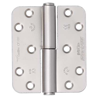 NICO Hinge 4717 Load Pro Lift Off Fire Rated Single Hinge Handed Right Hand - Satin Nickel