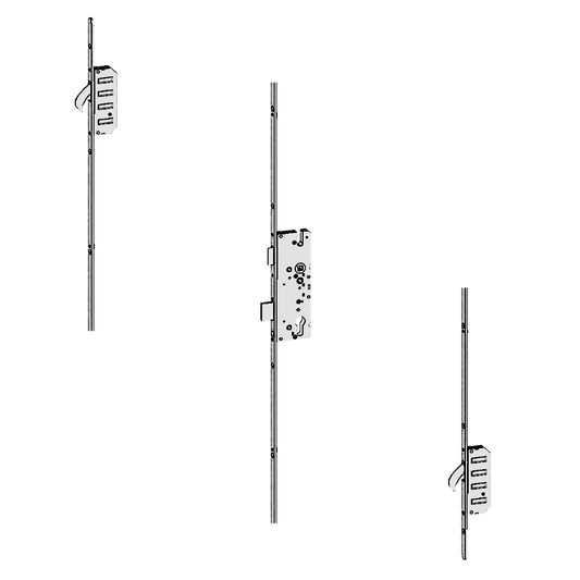 WINKHAUS STV Trulock LL Latch & Deadbolt 2 Hook 20mm Radius Faceplate 45/92 RH 4929320
