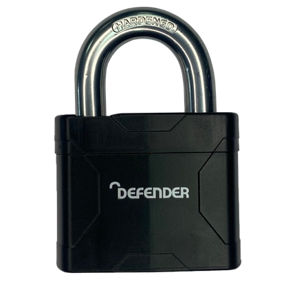 DEFENDER Laminated Padlock Plus With Protective Cover 50mm DFLAM50PLUS - Black