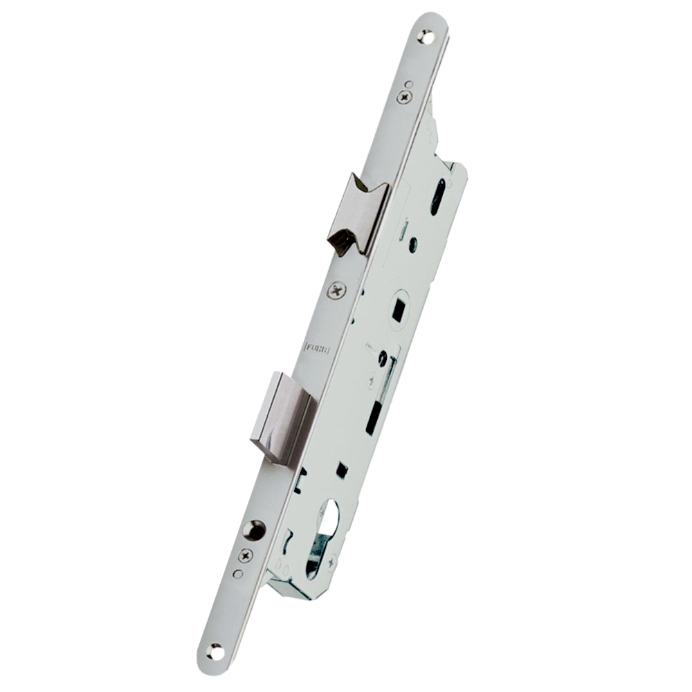 FUHR Lever Operated Latch & Deadbolt - 24mm Faceplate - Overnight Lock 35/92 Radius End