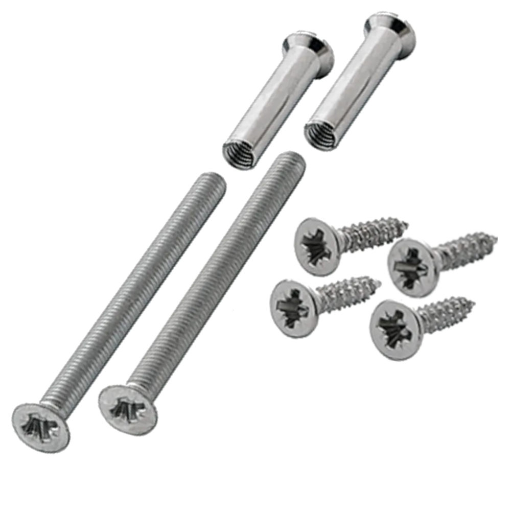 HOPPE Bolt Through M4 60mm Furniture Fixing Pack M4