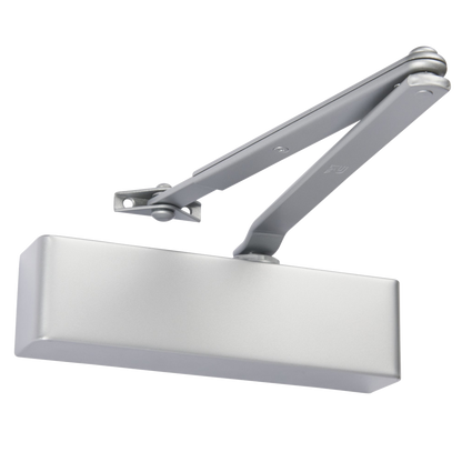 RUTLAND Fire Rated TS.4204 Contract Door Closer Size EN 2-4 With Backcheck Silver