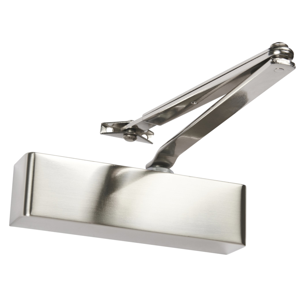 RUTLAND Fire Rated TS.4204 Contract Door Closer Size EN 2-4 With Backcheck Satin Nickel