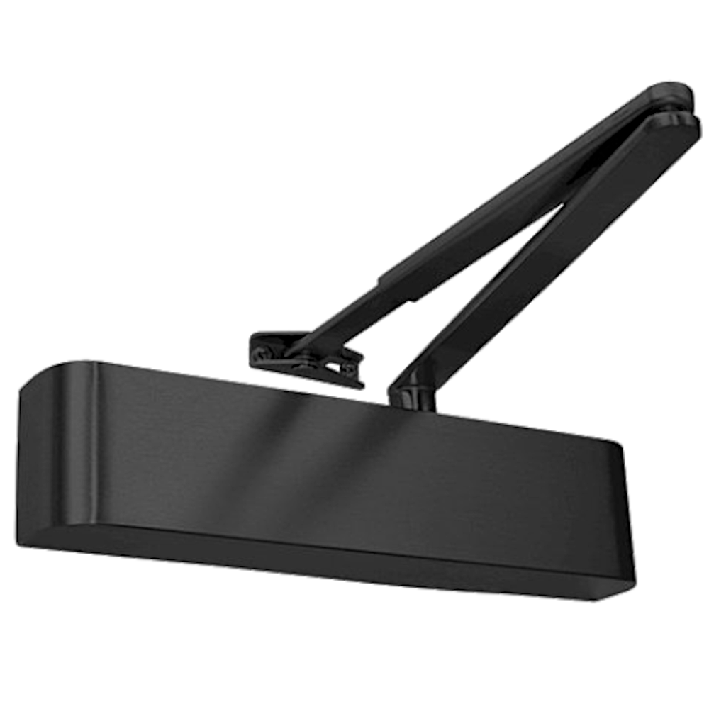 RUTLAND Fire Rated TS.5204 Door Closer Size EN 2-4 With Backcheck Black