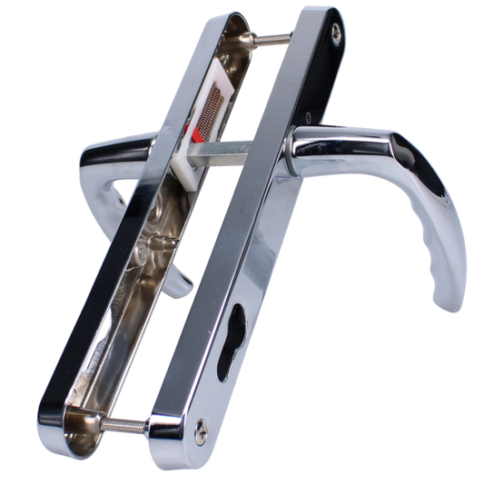 HOPPE Atlanta 92PZ Euro Profile Lever/Lever Handle On 30mm Narrow Backplate M1530M/3841N Polished Chrome