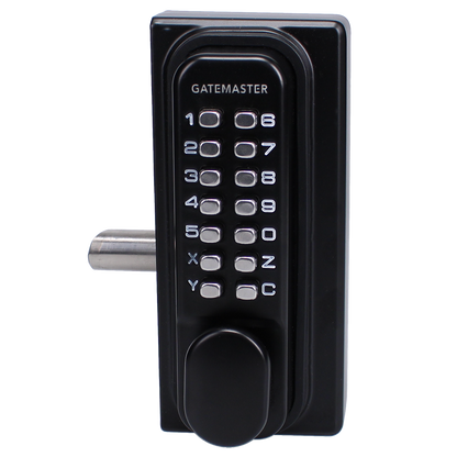 GATEMASTER Superlock 2.0 Digital Double Sided Gate Lock BDG Right Hand 10mm-30mm - Black