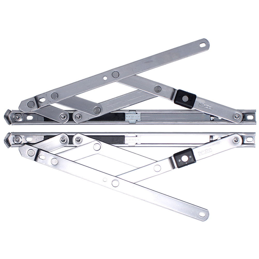 NICO Friction Hinge Restricted Non Handed Top Hung 13mm (1 Pair) 300mm 12 Inch x 13mm - Stainless Steel