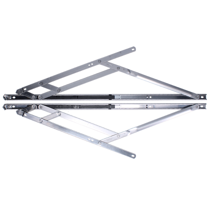 NICO Friction Hinge Restricted Non Handed Top Hung 13mm (1 Pair) 600mm 24 Inch x 13mm - Stainless Steel