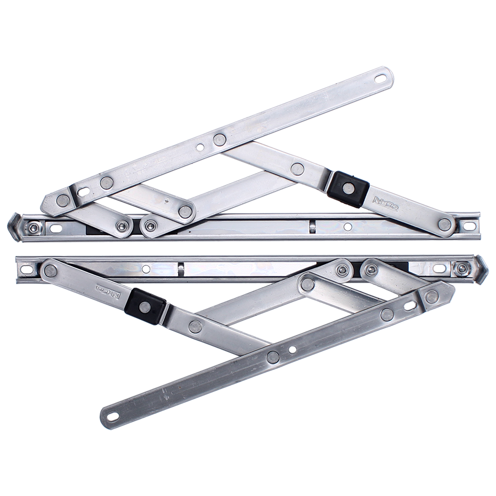 NICO Friction Hinge Restricted Non Handed Side Hung 13mm (1 Pair) 300mm 12 Inch x 13mm - Stainless Steel