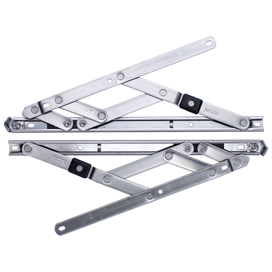 NICO Friction Hinge Restricted Non Handed Side Hung 13mm (1 Pair) 300mm 12 Inch x 13mm - Stainless Steel