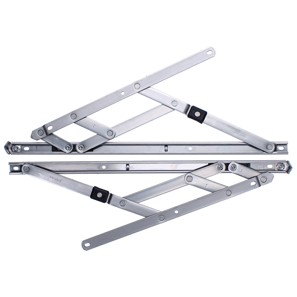 NICO Friction Hinge Restricted Non Handed Side Hung 13mm (1 Pair) 400mm 16 Inch x 13mm - Stainless Steel
