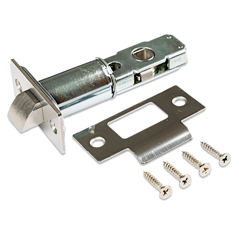 CODELOCKS 70mm Adjustable Tubular Gate Latch With 8mm Square Follower PMLB 70/8 - Stainless Steel