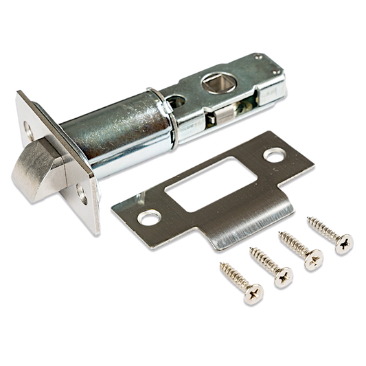 CODELOCKS 70mm Adjustable Tubular Gate Latch With 8mm Square Follower PMLB 70/8 - Stainless Steel