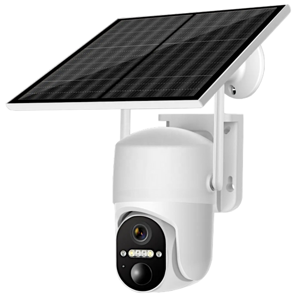 AMALOCK SC4 Wi-Fi 4G PTZ SOLAR CAMERA White