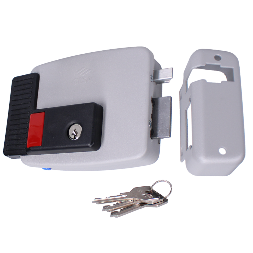 CISA 111631 Series Electric Lock For Metal Doors & Gates RH Inward Opening - Galvanised