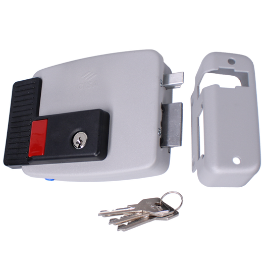 CISA 111631 Series Electric Lock For Metal Doors & Gates RH Inward Opening - Galvanised