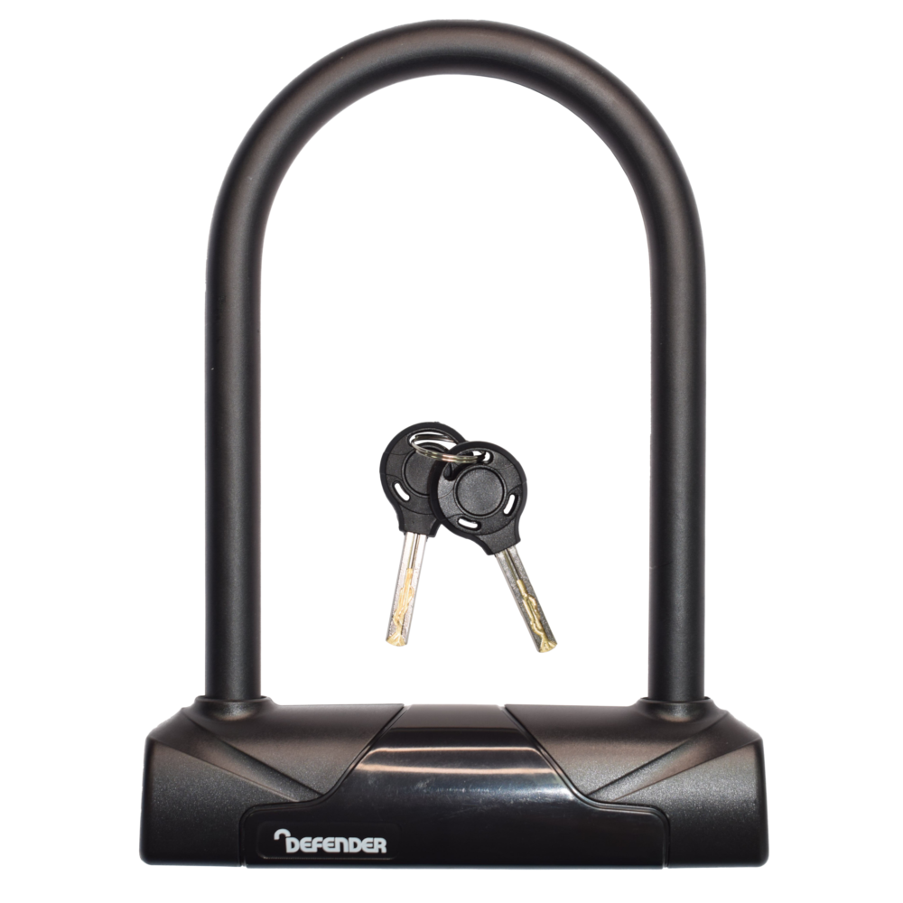 DEFENDER By Squire Cycle D-Lock 11mm x 145mm DF D11/145 - Black