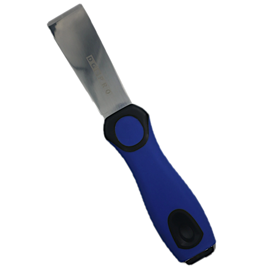 DGS Pro Chisel Knife With Cushioned Handle 32mm Blade Width - Chrome Plated Blade