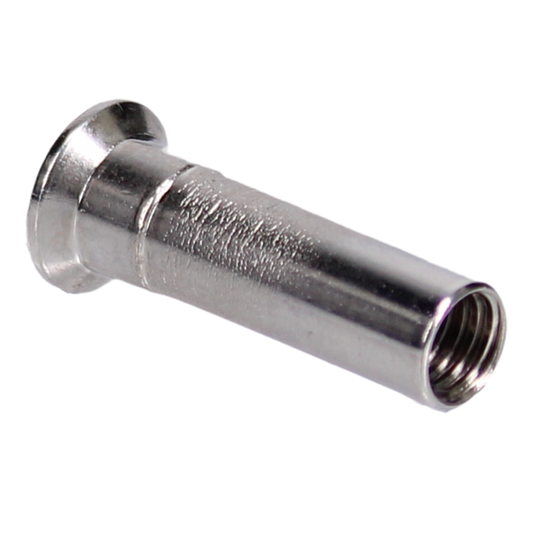 NORDAN Fixing Sleeve Nut To Suit 3 Fix Furniture Handles 070563 - Silver