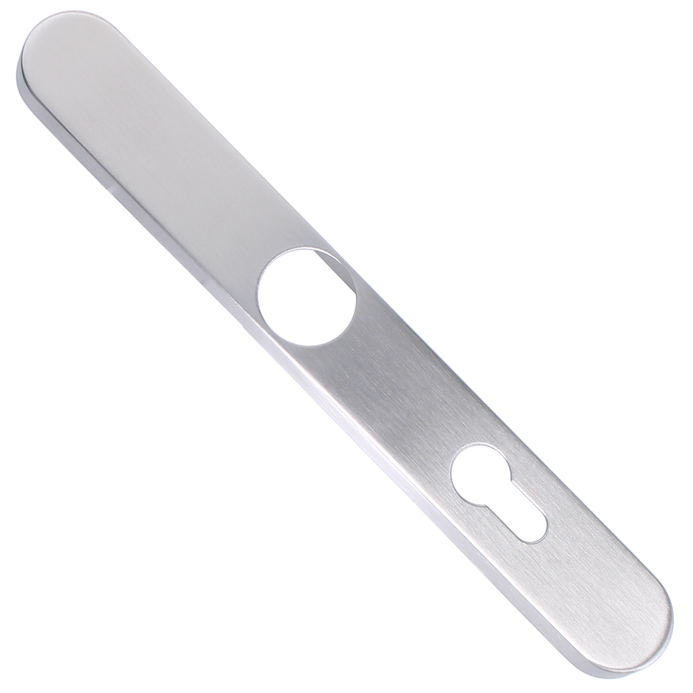 WINLOCK Universal Repair Handle Cover 70mm PZ Cover - Brushed Chrome