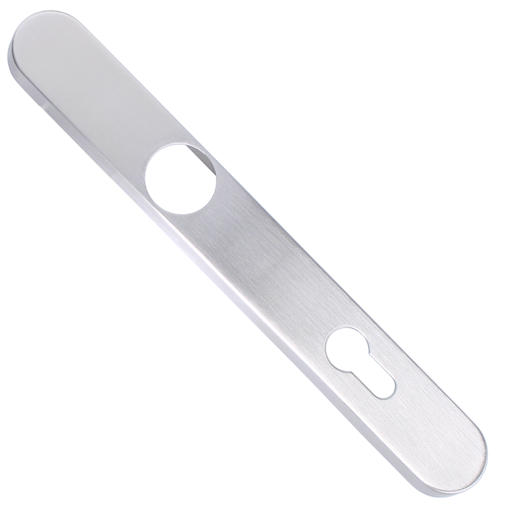 WINLOCK Universal Repair Handle Cover 92mm PZ Bottom Cover - Brushed Chrome