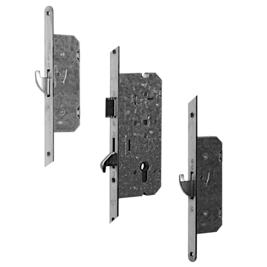 NEMEF 4923 Excell 2 Hook Keywind Multipoint Lock With Adjustable Strikes 55/72 Keywind